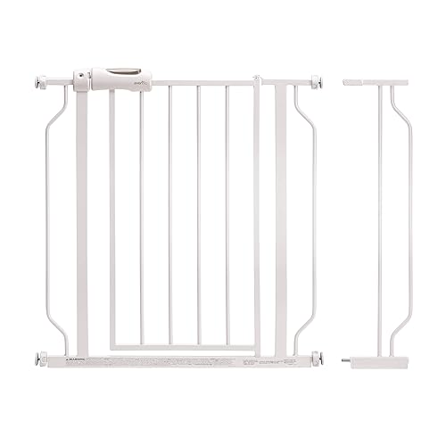 Puerta de paso fácil de montar a presión blanco