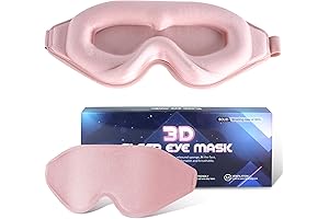 Sleep Mask for Men Women, Upgraded 3D Deep Contoured Eye Covers for Sleeping