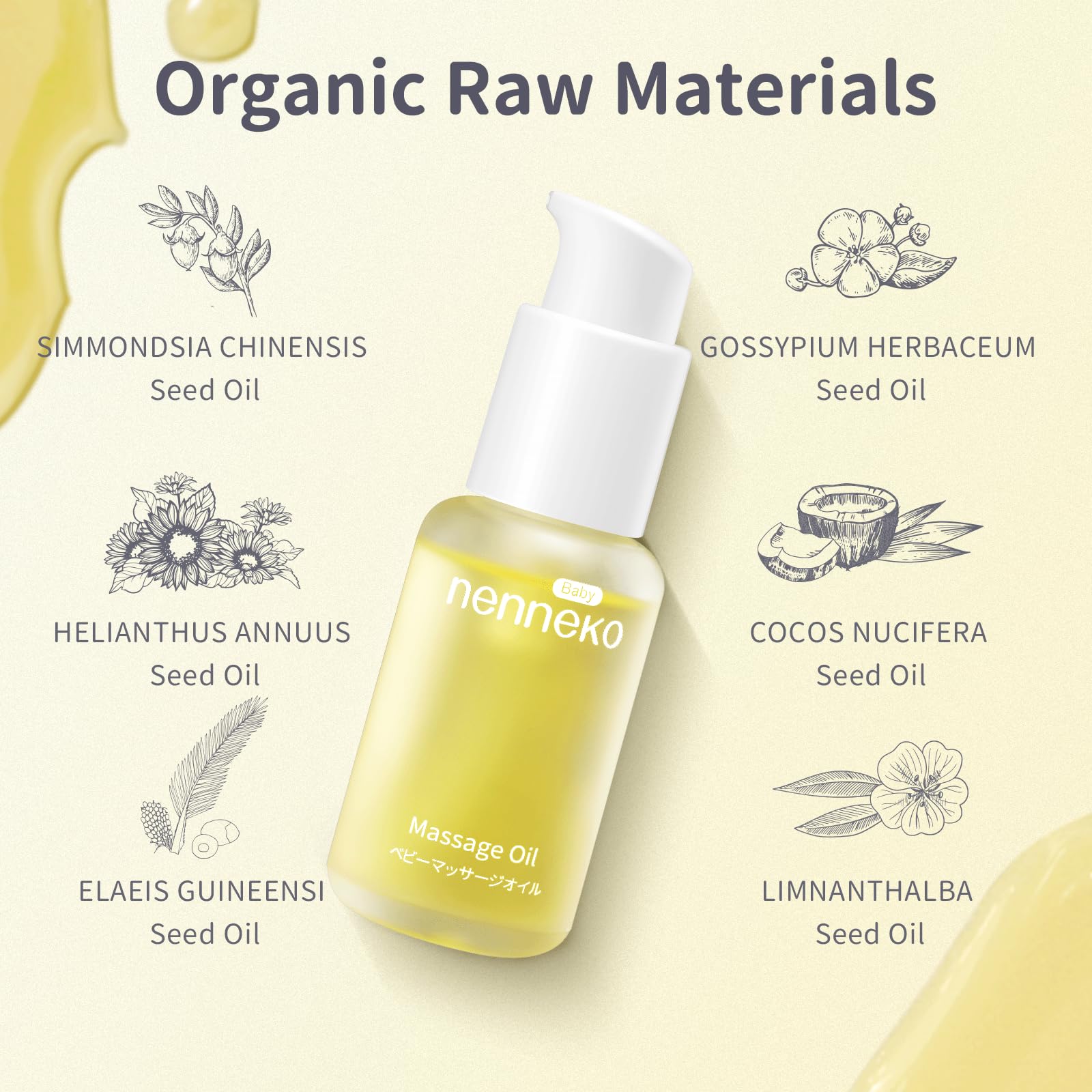 Johnson's Baby Oil 200 ml (Pack of 6)