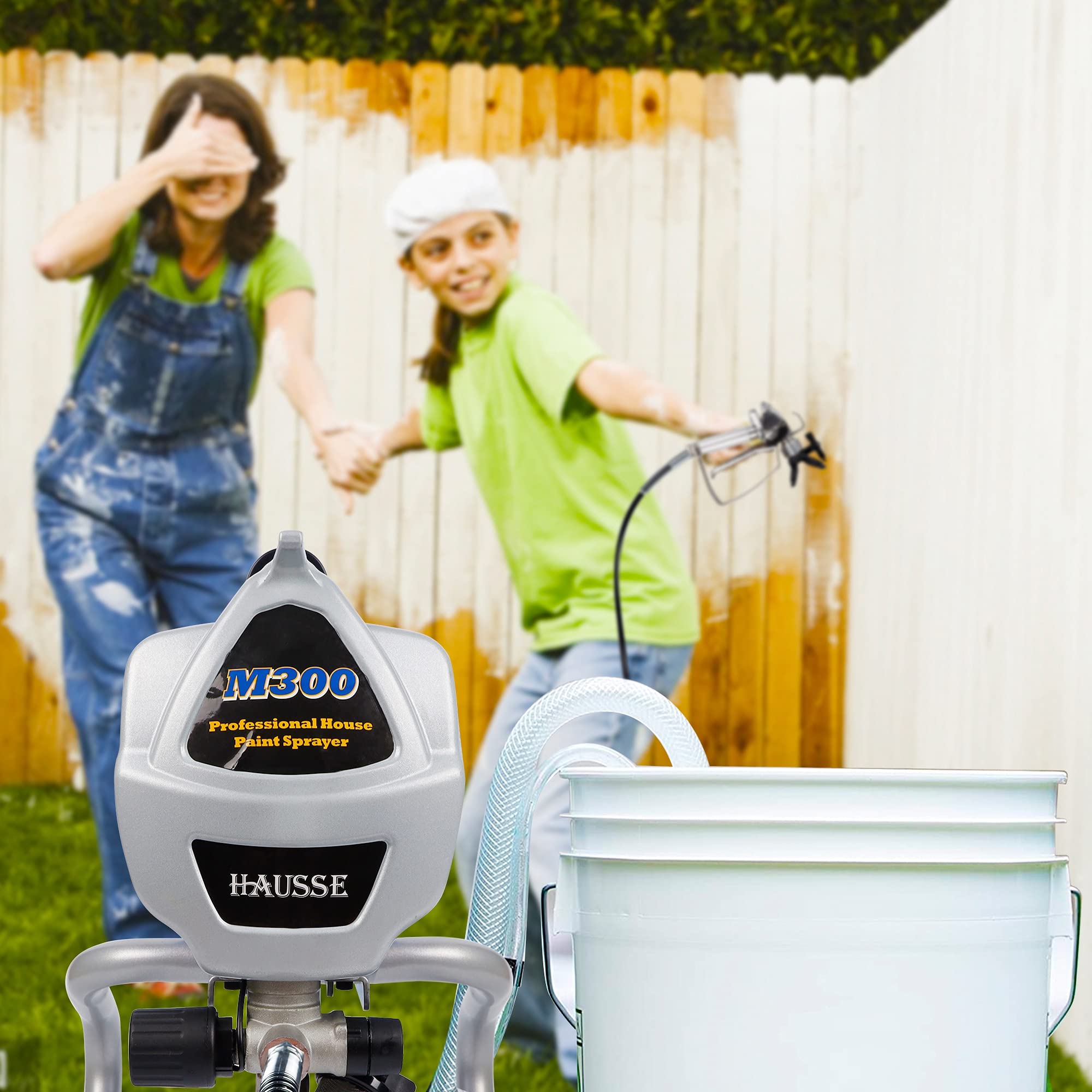 Hausse Electric Airless Paint Sprayer Spray Gun, 3000PSI Project