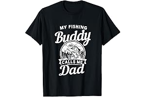 Father's Day T-Shirt: My Fishing Buddies Call Me Dad