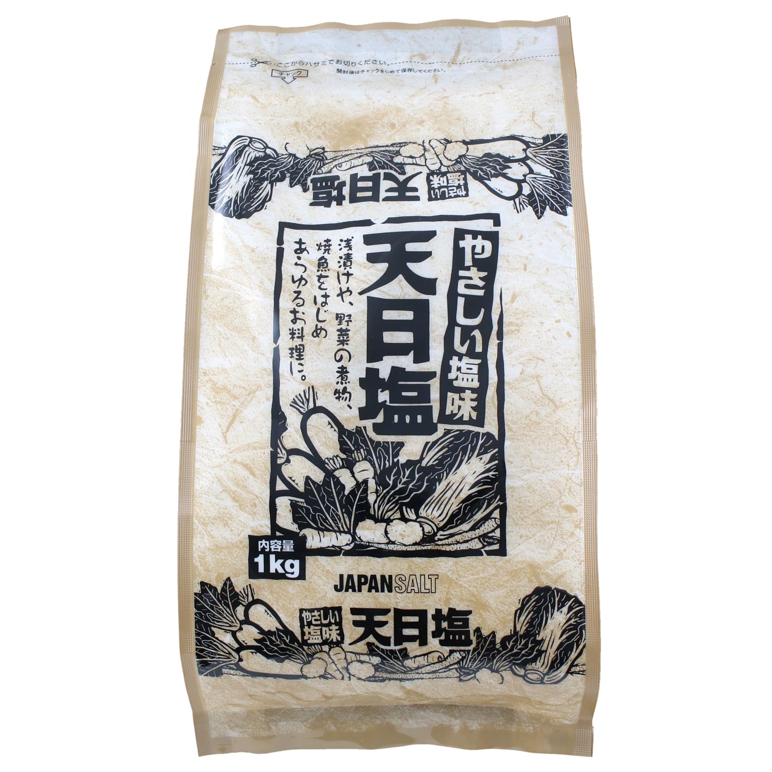 Amazon.co.jp: ジャパンソルト やさしい塩味 天日塩 1kg : 食品・飲料