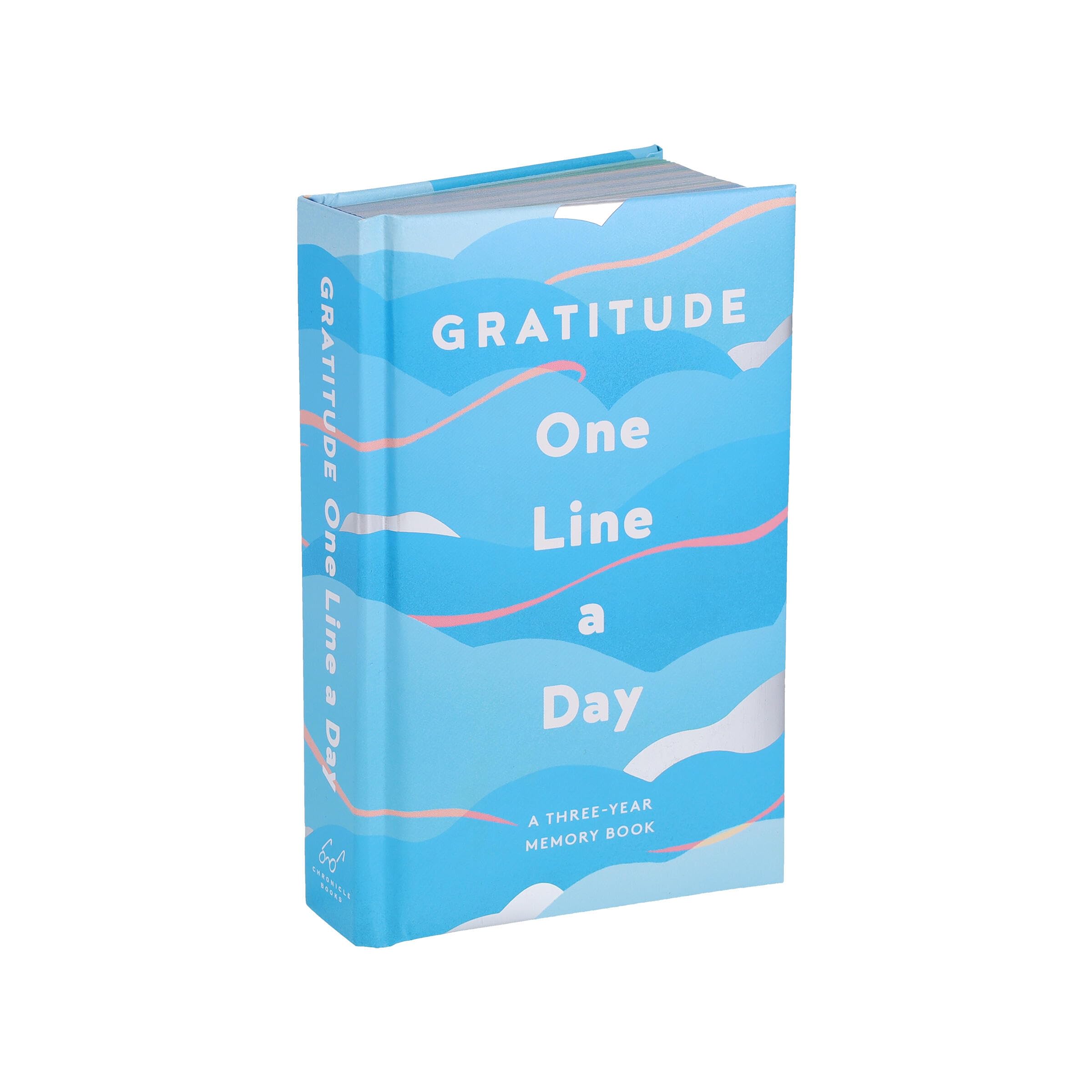 Gratitude One Line a Day: A Three-Year Memory Book - Chronicle Books