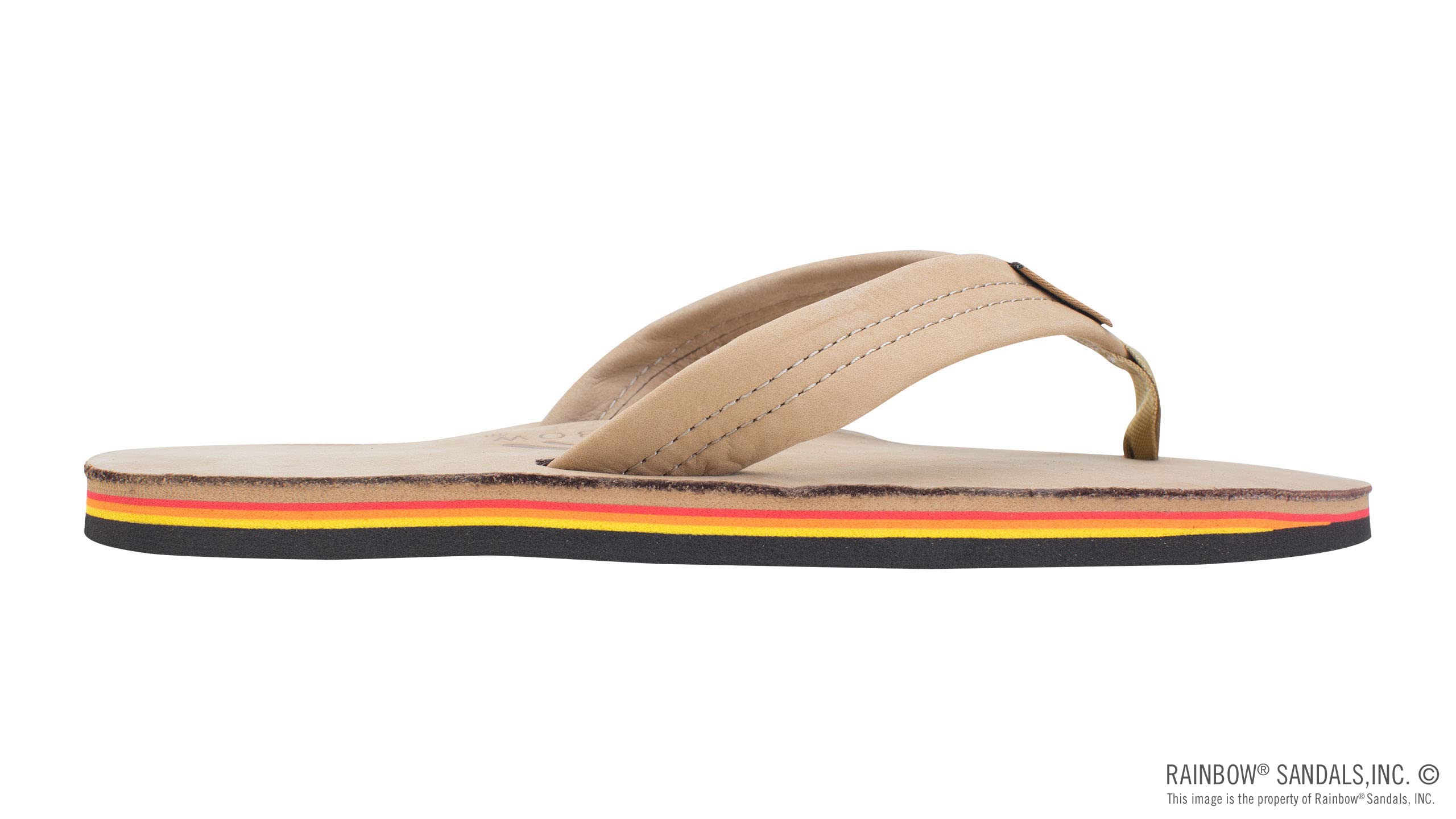 Rainbow Sandals da uomo pelle