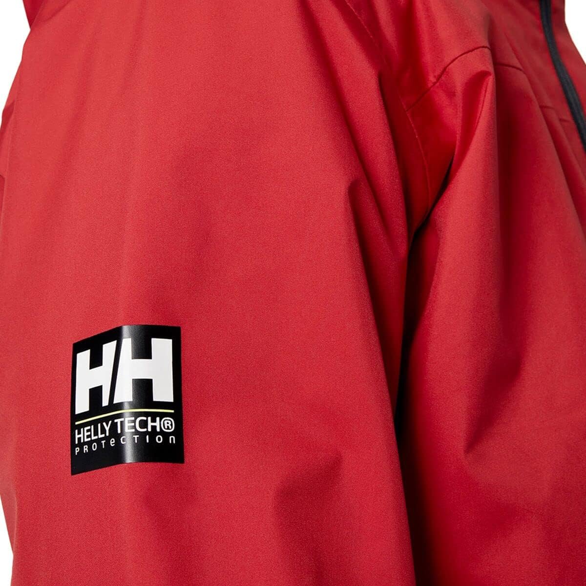 Helly-Hansen 33874 Men's Crew Hooded Midlayer Jacket X-Small Red