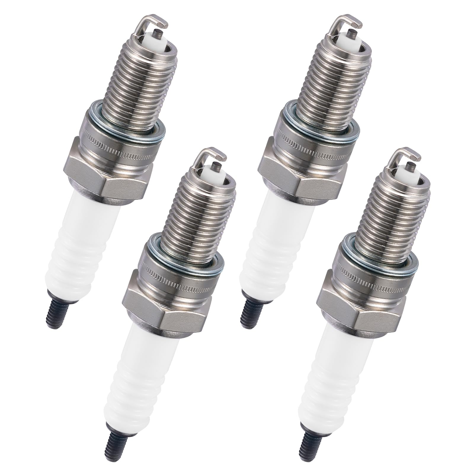 BDFHYK 5531 Spark Plugs Compatible with Honda Compatible with Kawasaki for Suzuki for Triumph Universal Motorcycle Spark Plugs Replacement for DPR6EA-9 Set of 4