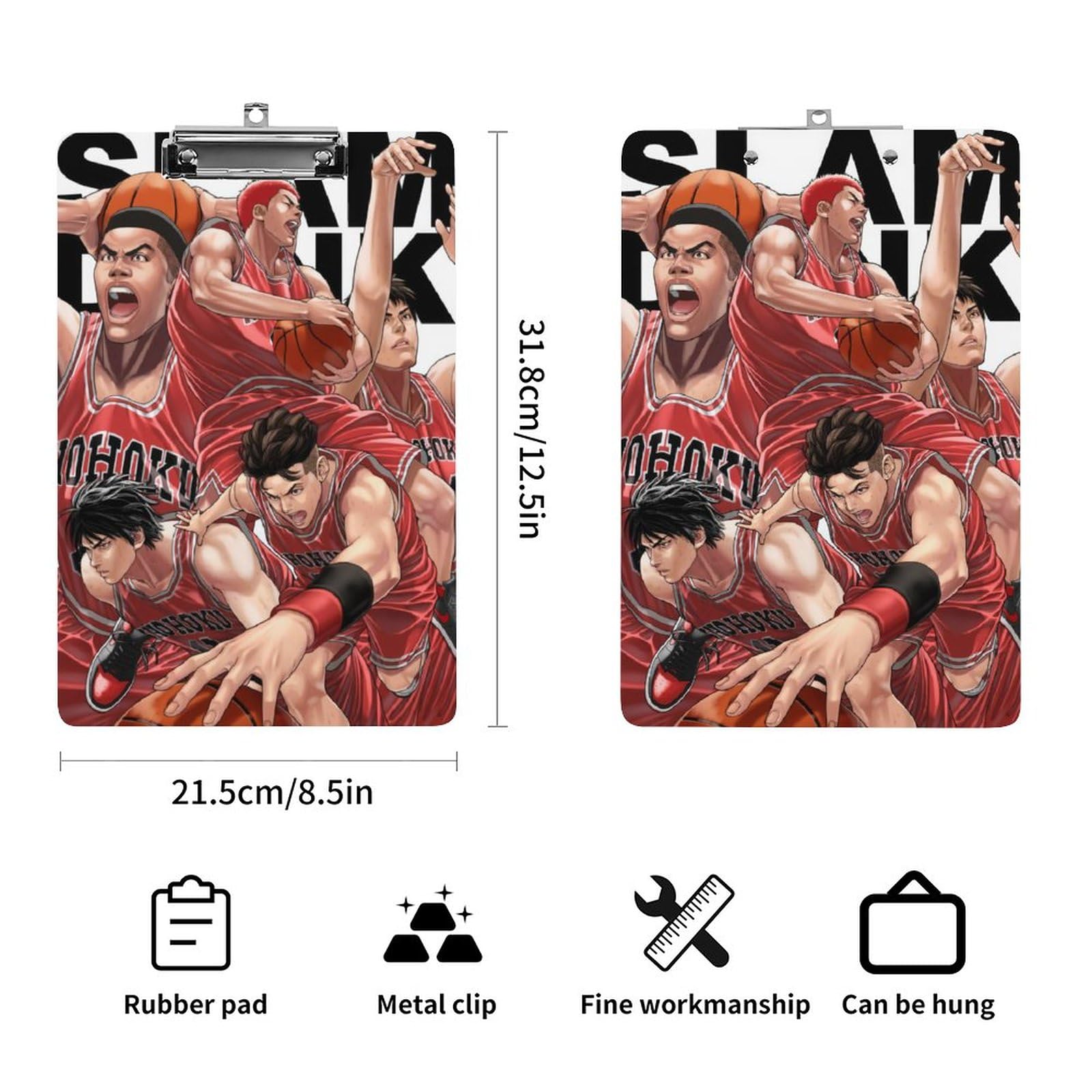 Amazon | スラムダンク バインダー 人気 伝票バインダー 縦型 アクリル