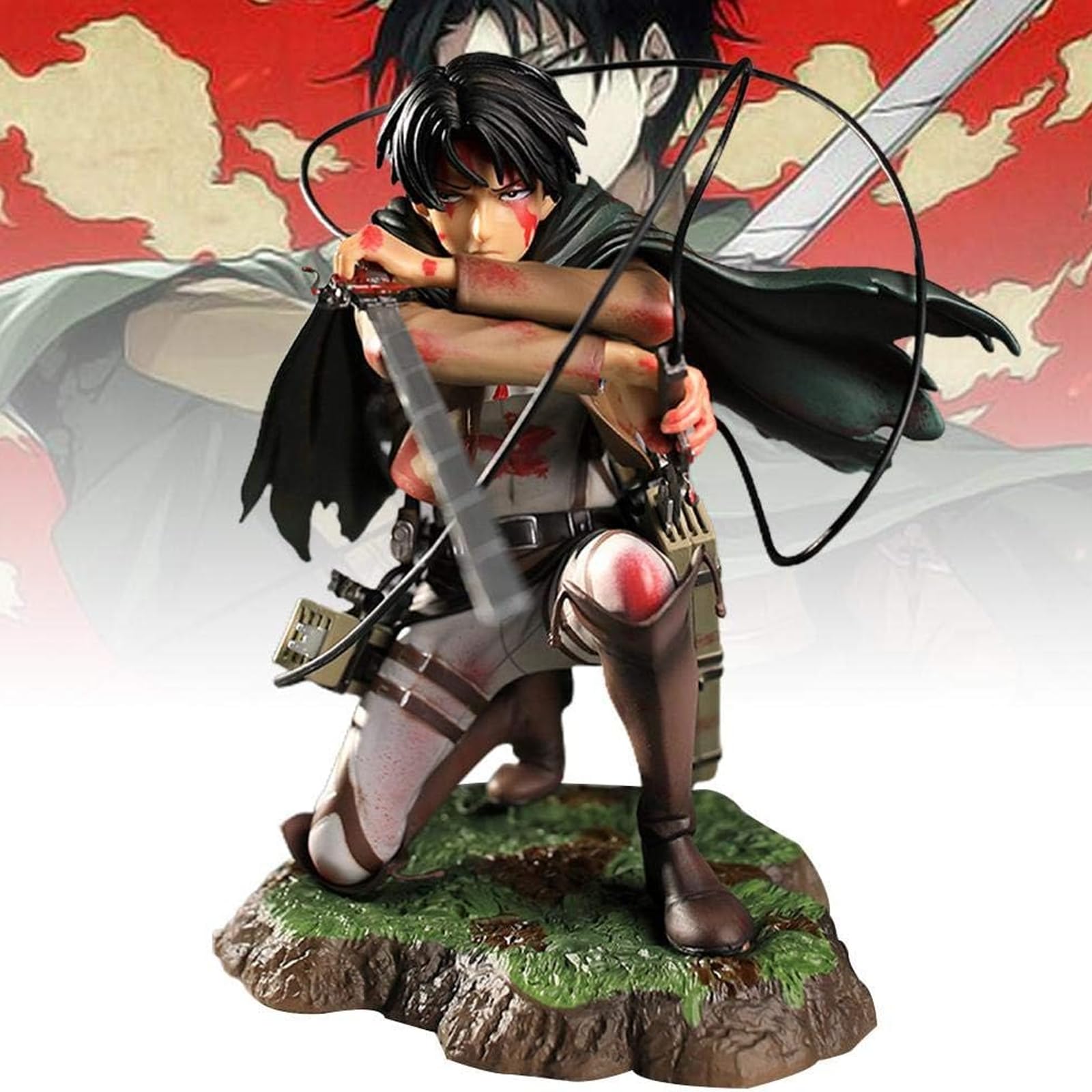 No Face Man Figur Aus Anime - Gold In Der Hand, 13,5 Cm PVC Statue