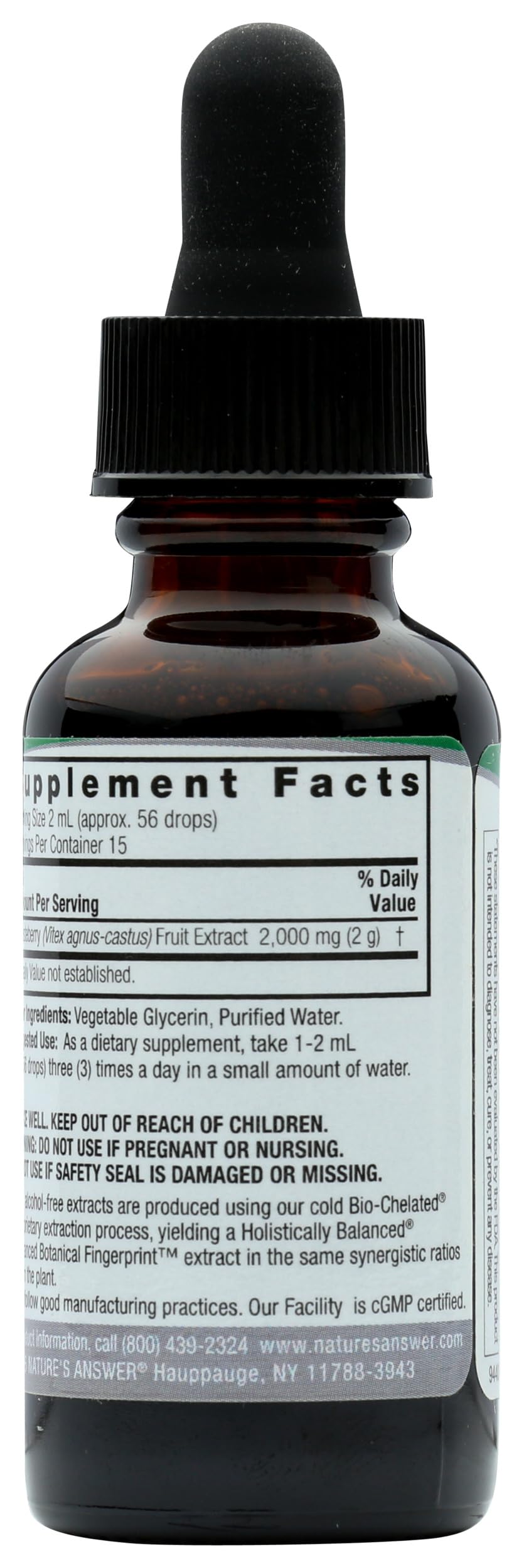 Nature's Answer Alcohol-Free Vitex Berry, 1-Fluid Ounce — Amazon image 2
