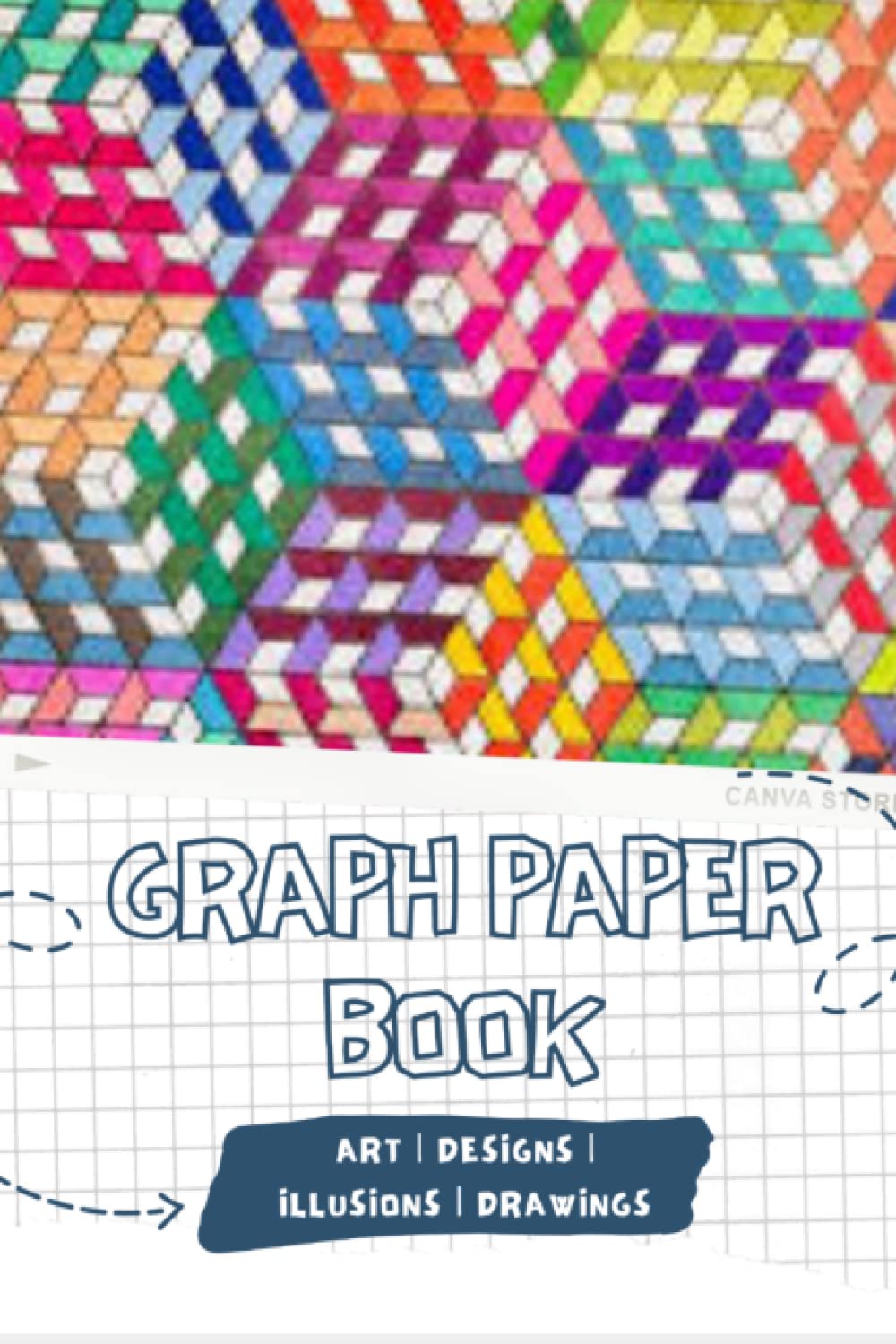 Graph Paper Notebook | Axis or Grid Paper for Art | Designs 