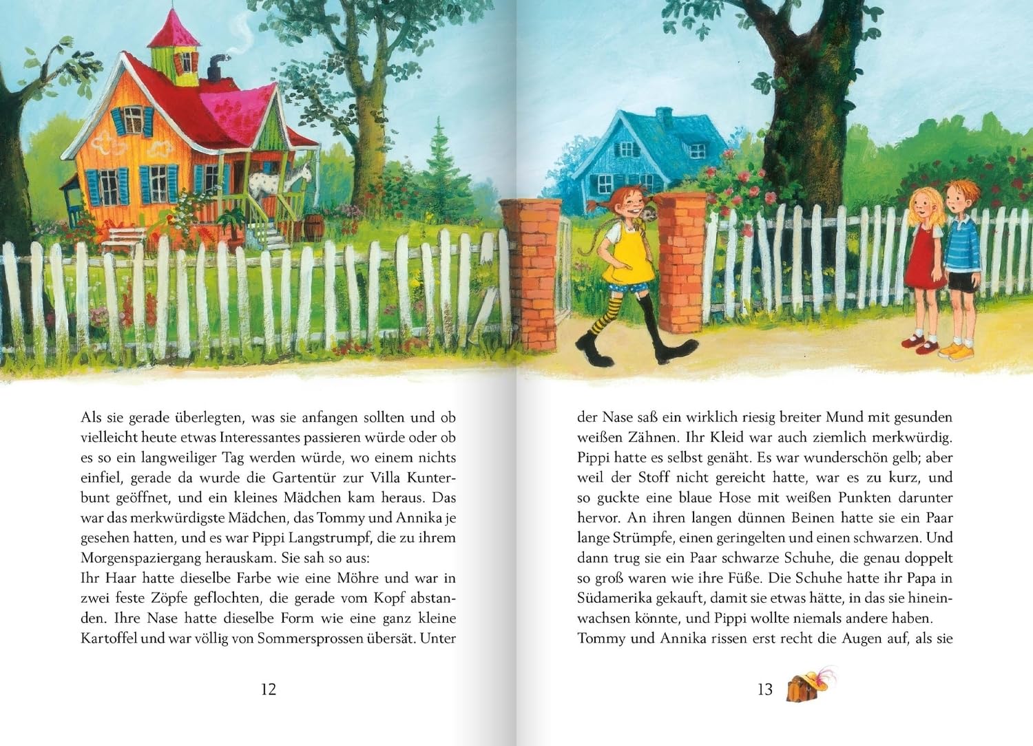Mein Kinderbuchhaus: Die schönsten Oetinger-Bücher im Spielhaus-Schuber | Hochwertiger Schuber im Schwedenhaus-Stil für ein schönes Bücherregal mit acht beliebten Kinderbüchern für die ganze Familie