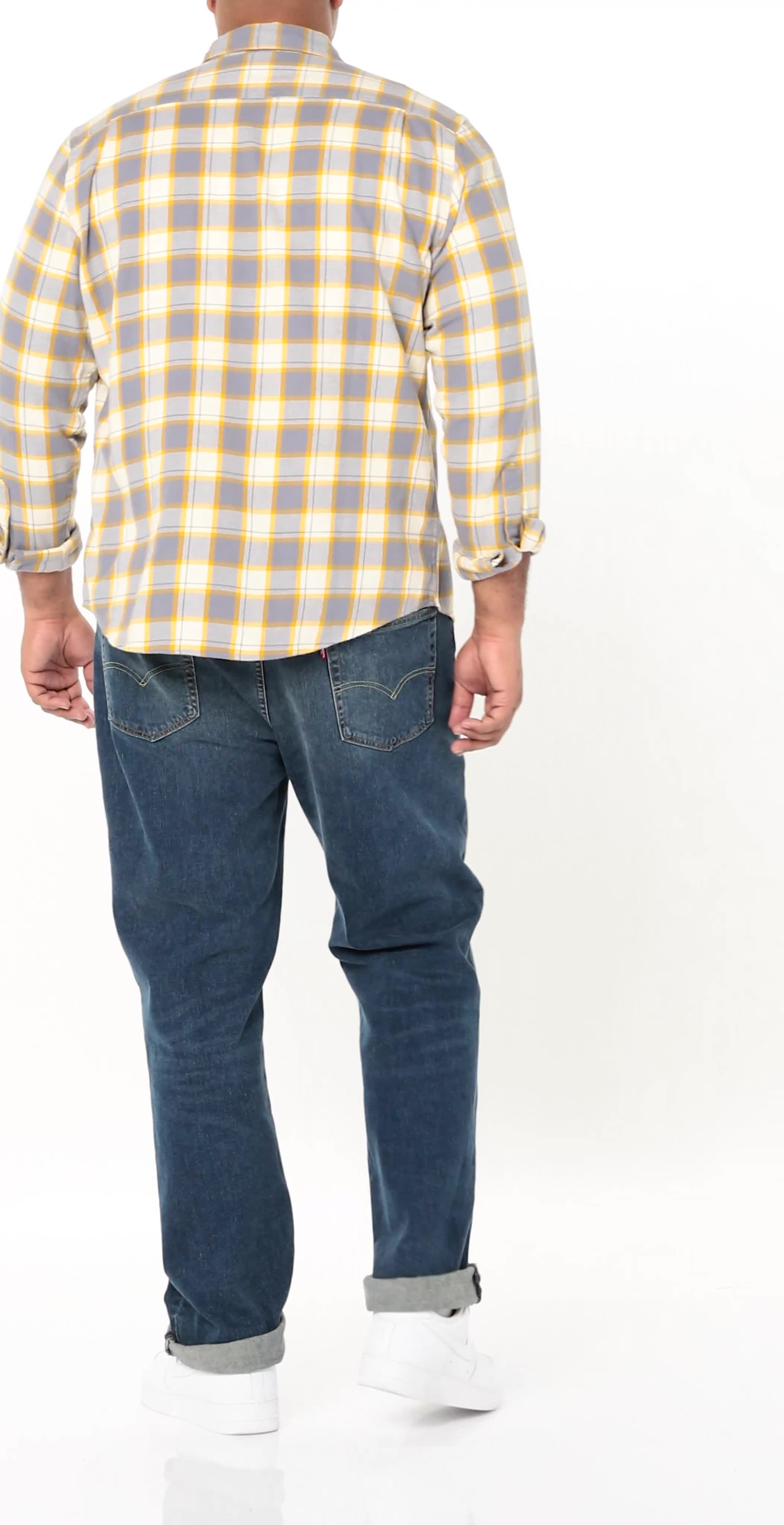 Amazon Essentials Men's Slim-Fit Long-Sleeve Two-Pocket Flannel Shirt - Image 7