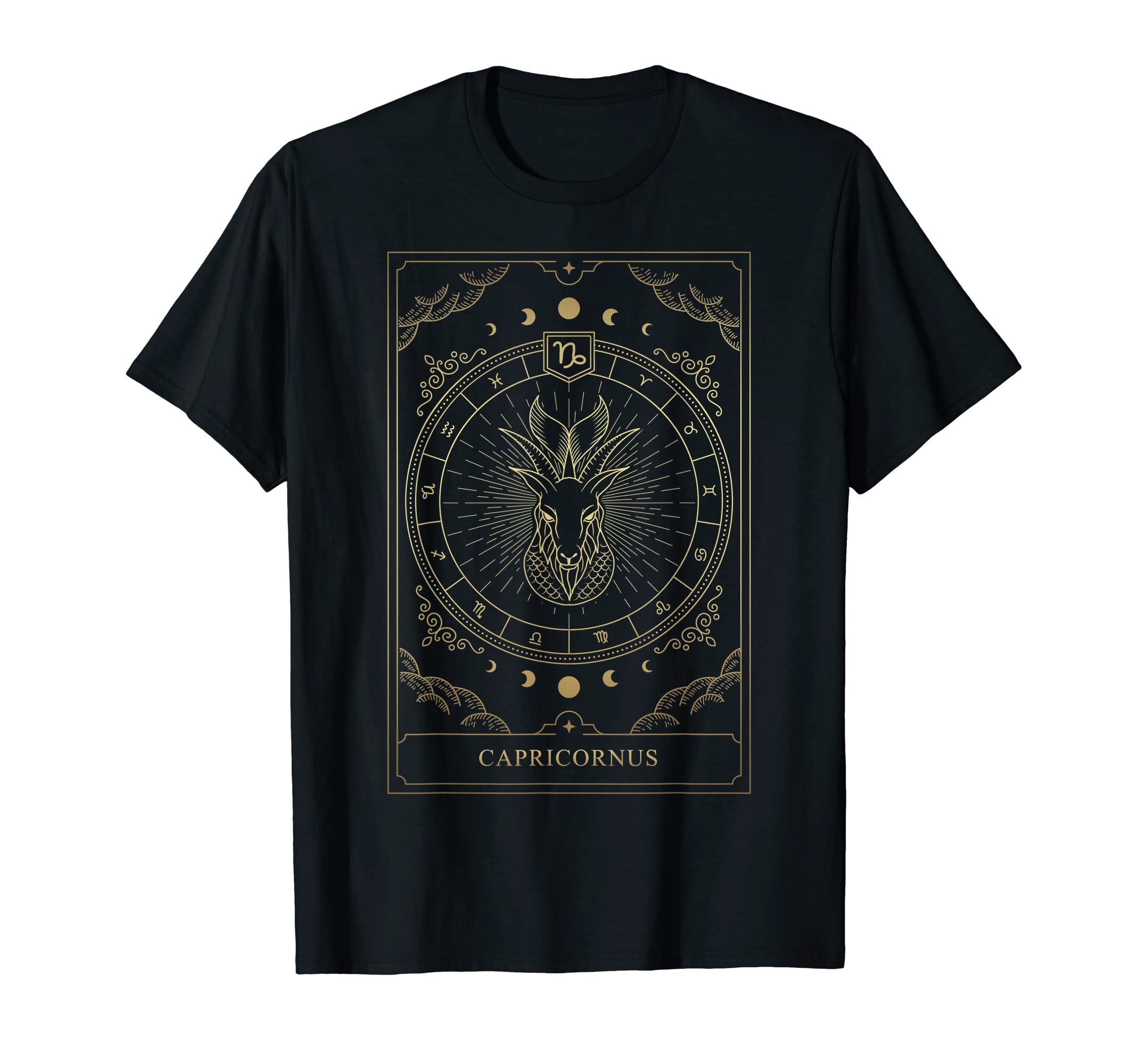 Capricorn Tarot Card Zodiac T-Shirt