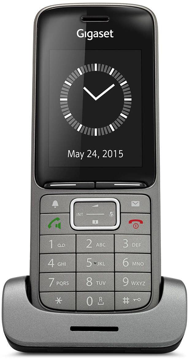 Elmeg 5530000199 D141, DECT Mobilteil Festnetztelefone mit 4,57 cm (1,8 Zoll) Display silber