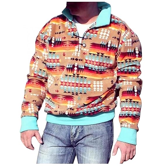 Tribal print sweatshirt Clearance