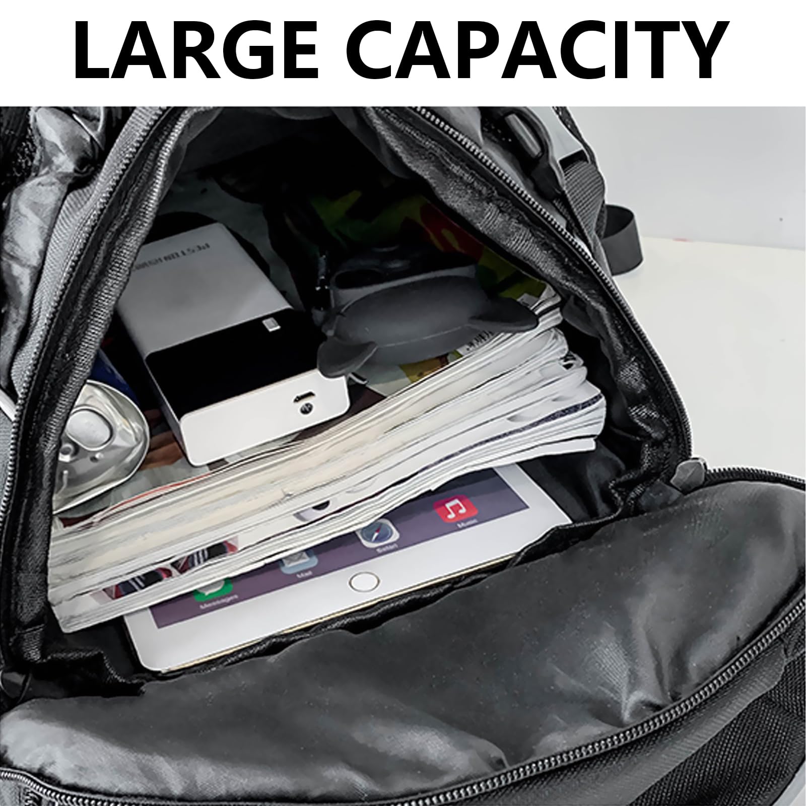 Mochila para Casco De Motocicleta, Mochila Impermeable para Motocicleta Bolsa para Casco De Gran Capacidad De 20l con Red para Casco para Cascos Y Baloncesto para Hombres Y Mujeres EquitacióN