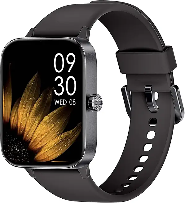 KIUVKAS Smartwatch Damen Herren, 1.95" Zoll-Touchscreen Smart Watch mit Telefonfunktion 140+ Sportmodus Sportuhr, Wasserdichter Fitness Tracker mit Schlafüberwachung Herzfrequenz für Android iOS