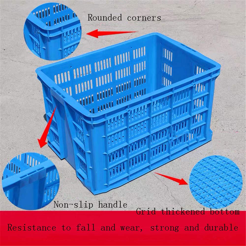 Caja Rectangular para archivadores, Canasta de plástico Multifuncional, con Asas de Transporte, para útiles Escolares, bolígrafos, blocs de Notas, grapadoras, Sobres