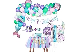 Enthralling Mermaid 1st Birthday Decorations for Unforgettable Celebrations