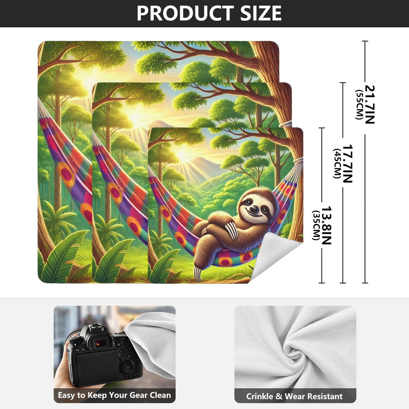 Summer Sloth Hammock Self-adhesive Cloth 17.7