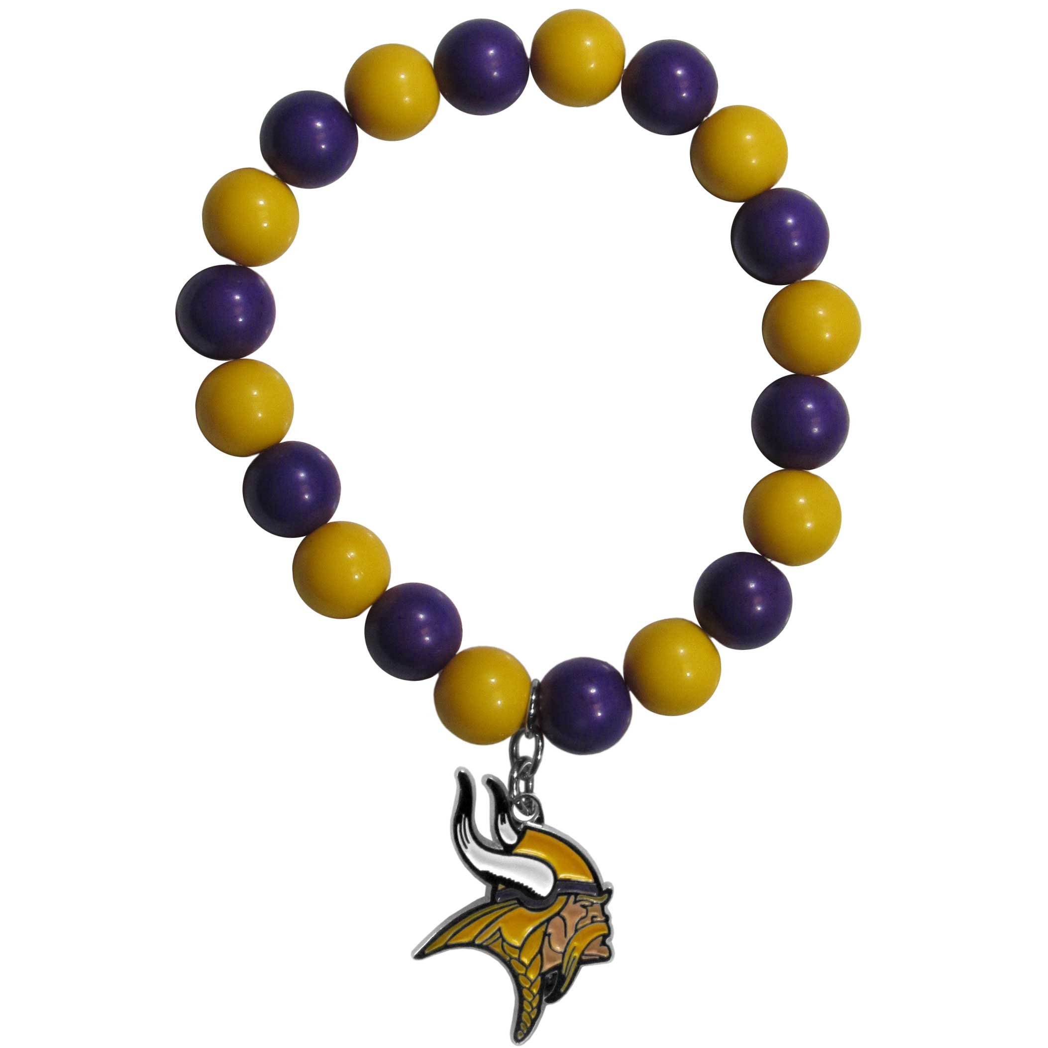 Siskiyou Sports NFL Fan Bead Bracelet