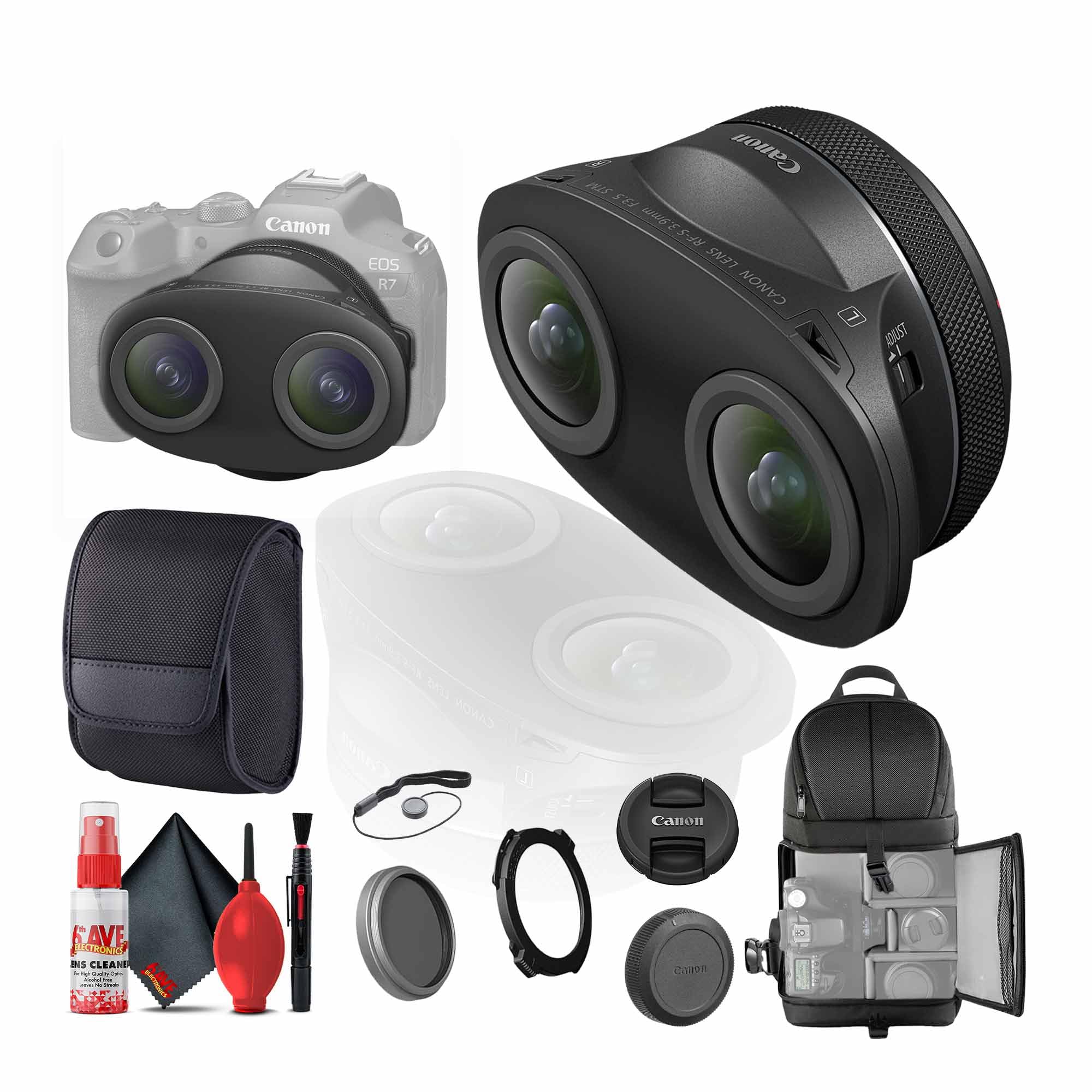 Amazon.com: Canon RF-S 3.9mm f/3.5 STM Dual Fisheye Lens (Canon RF
