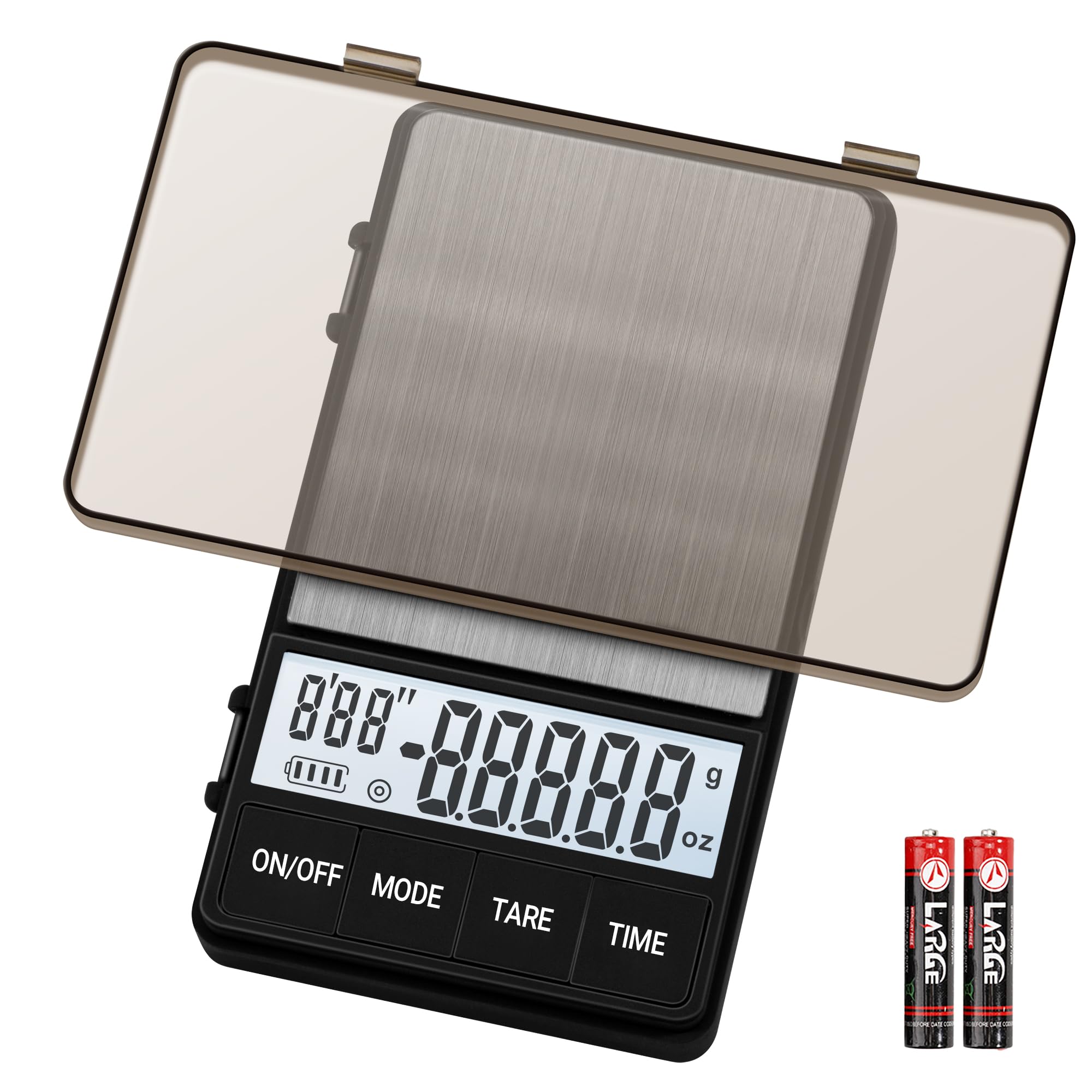 Digitale koffieweegschaal met timer, 3 kg/0,1 G