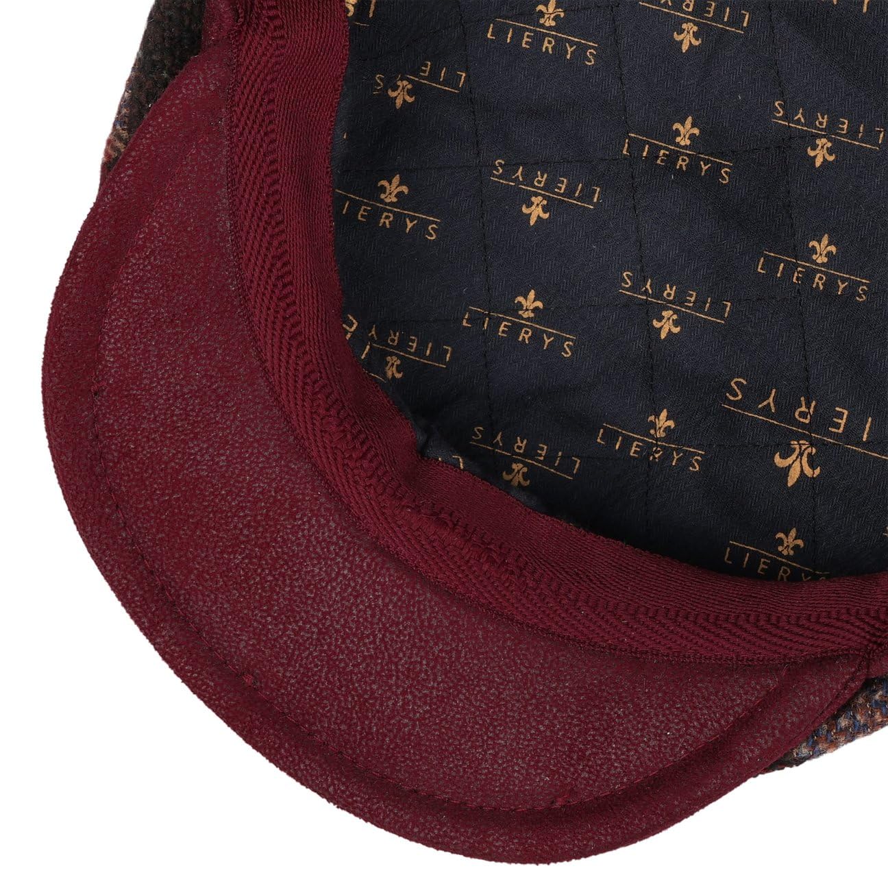 LIERYS Carlento Coppola Patchwork Prodotto in Italia Uomo Autunno Inverno