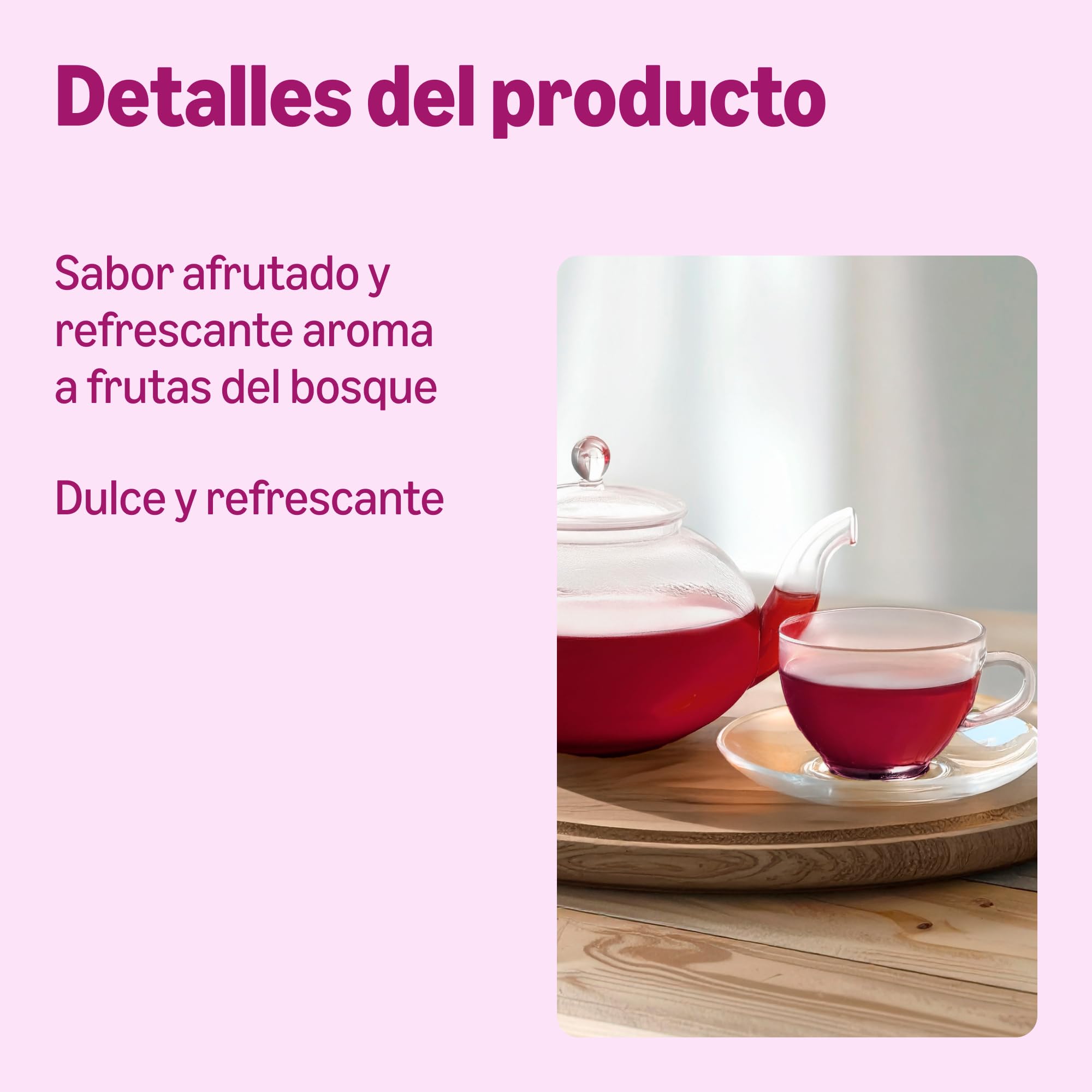 By Amazon Frutos Rojos Infusión 25 Bolsitas