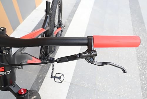 Miniatura 4 de MEGHNA Freno de disco hidráulico para bicicleta MT200 2 pistones MTB Pinza delantera izquierda 31.496 inderecha trasera 61.024 in para bicicleta de