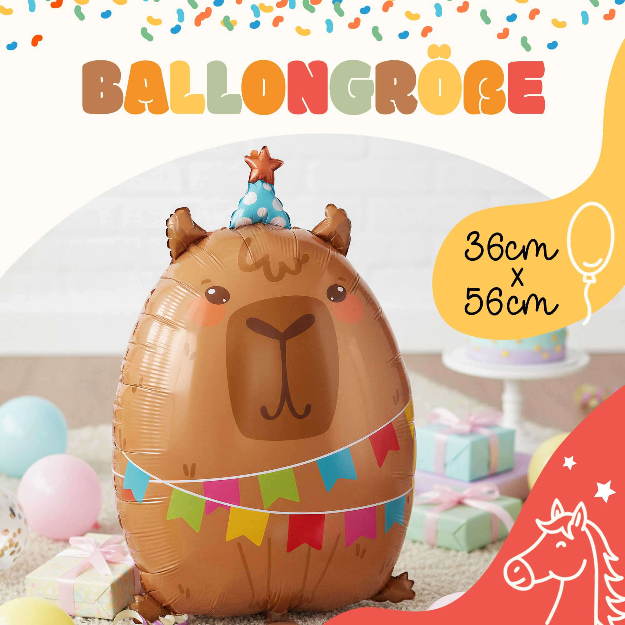 Balloa Ballon XXL Capybara Verjaardagsdecoratie Luchtballonnen Heliumballon Jongen Meisjes Party Decoratie Dieren Verjaardagscadeau 3389849964 Balloa Ballon XXL Capybara Verjaardagsdecoratie Luchtballonnen Heliumballon Jongen Meisjes Party Decoratie Dieren Verjaardagscadeau 3389849964