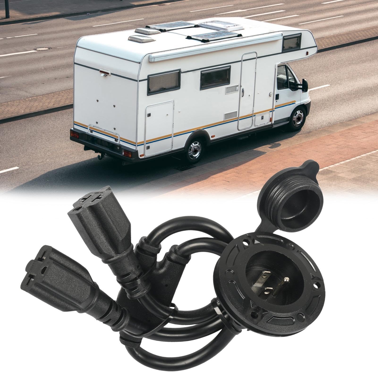 Prise chargeur pour bateau Adaptateur charge CA étanche 20 A