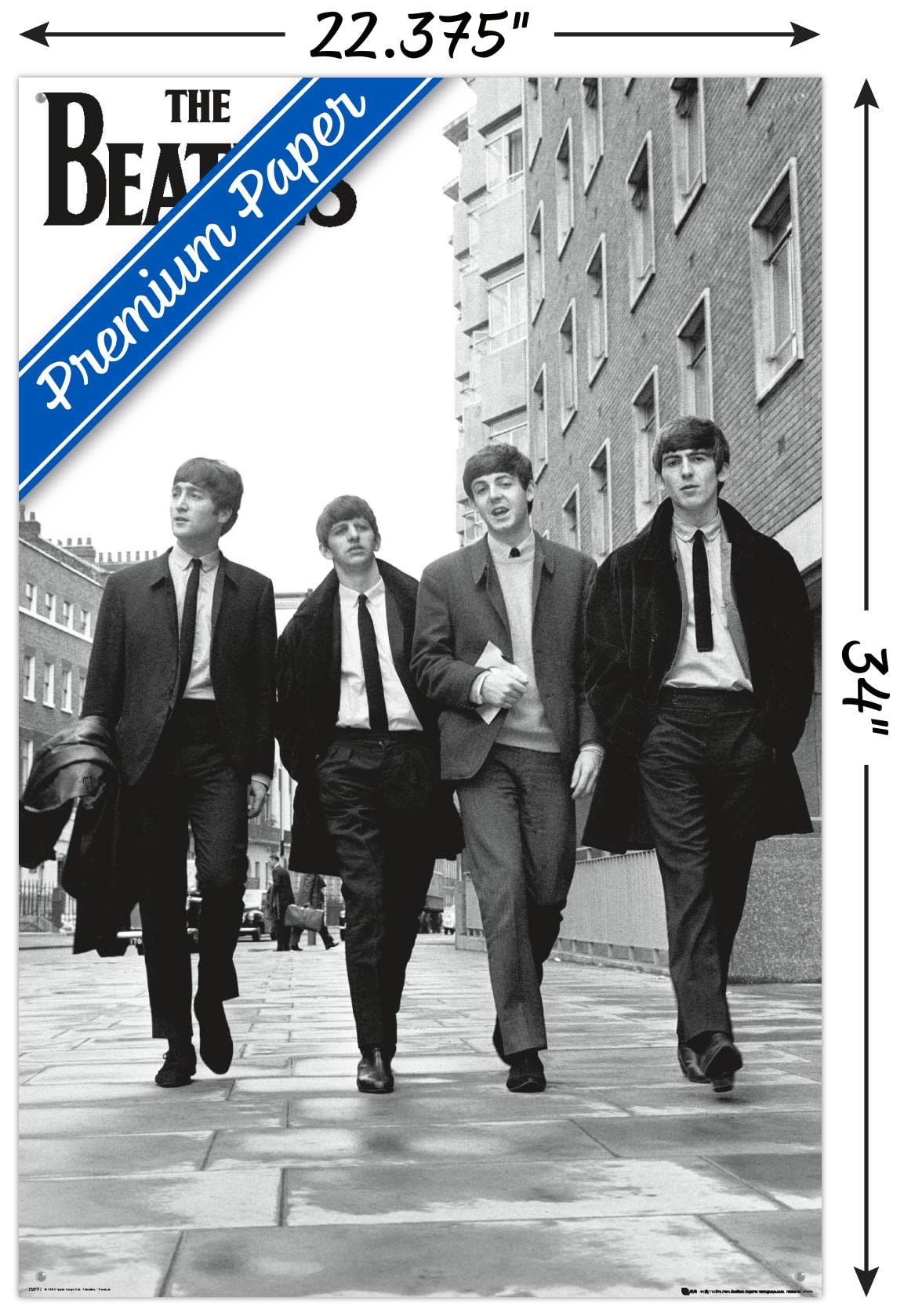 Amazon.com: The Beatles - In London Wall Poster with Push Pins