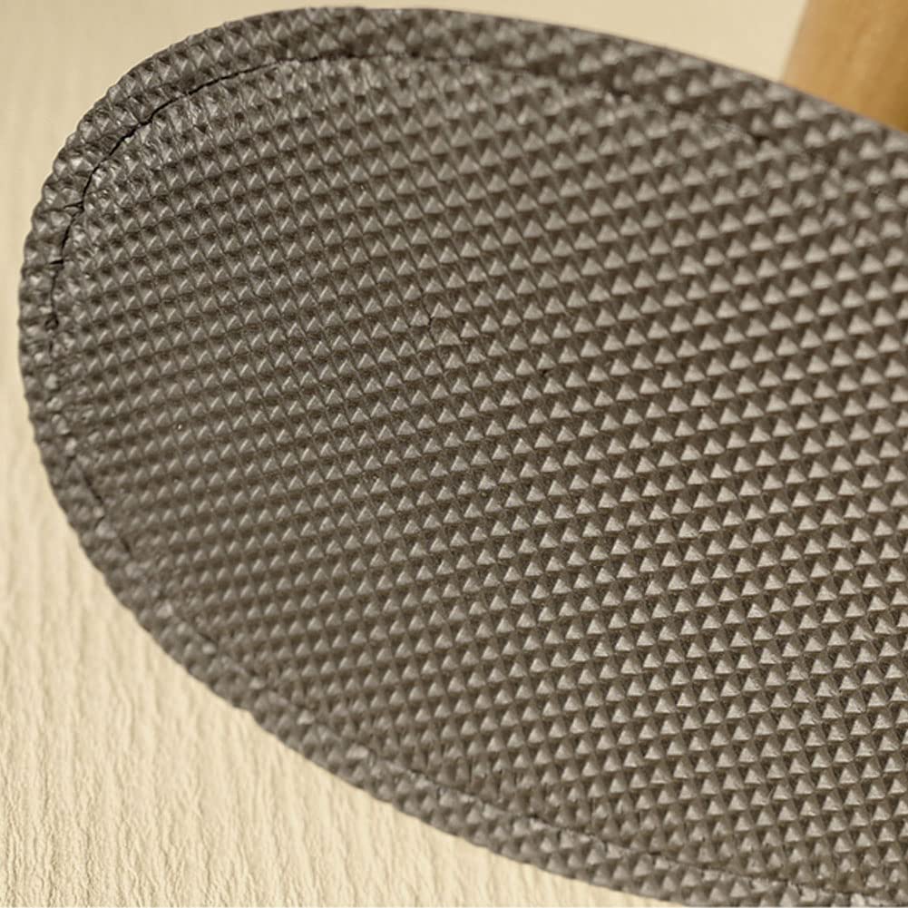 10 pares de pantuflas de hotel cerradas talla universal cómodas lavables desechables de 100% algodón, zapatillas de casa de invitados, suela antideslizante