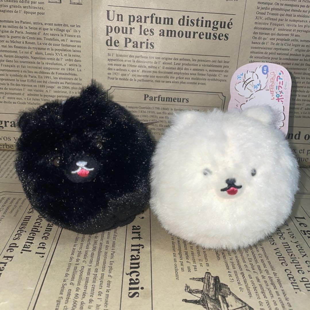 しっぽぶんぶん　ポメラニアン　しろ　くろ　ちゃ　クリーム　全種セット 楽天市場】8月下旬発売予定 4種セット しっぽぶんぶん