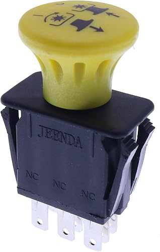 Miniatura 2 de JEENDA Interruptor de toma de fuerza de embrague de hoja compatible con Exmark Toro 116-0124 1160124 Lazer Z AS E S X Z Series 8 Terminales 103-5221