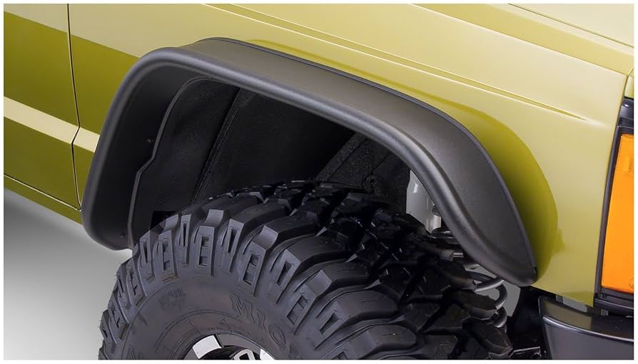 Amazon.com: Bushwacker Jeep Flat Style Front & Rear Fender