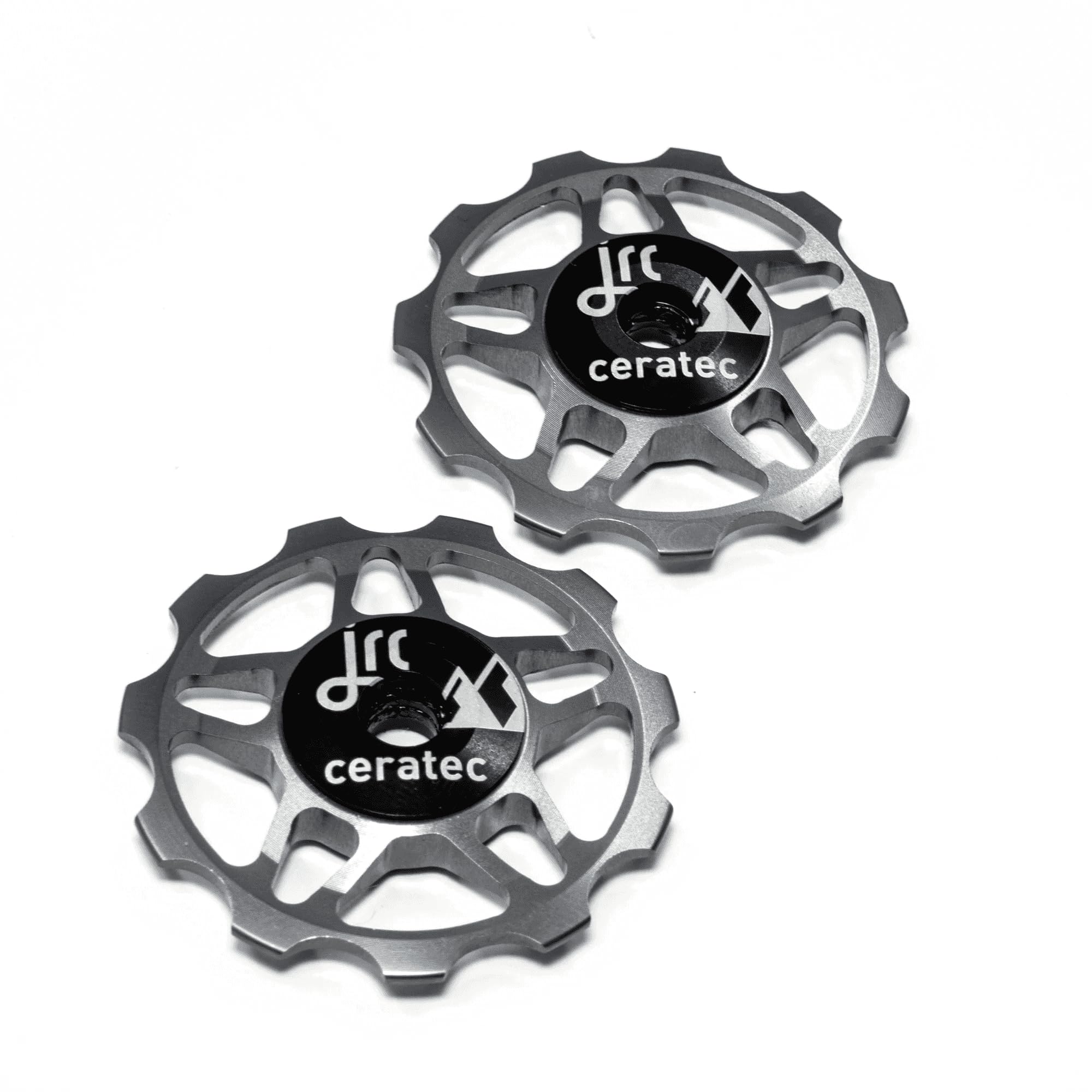 JRC Components 11T Ceramic Pulley Wheels | Compatible with Shimano, SRAM & Campagnolo 9/10/11 Speed for Road Systems | Hybrid Ceramic Derailleur