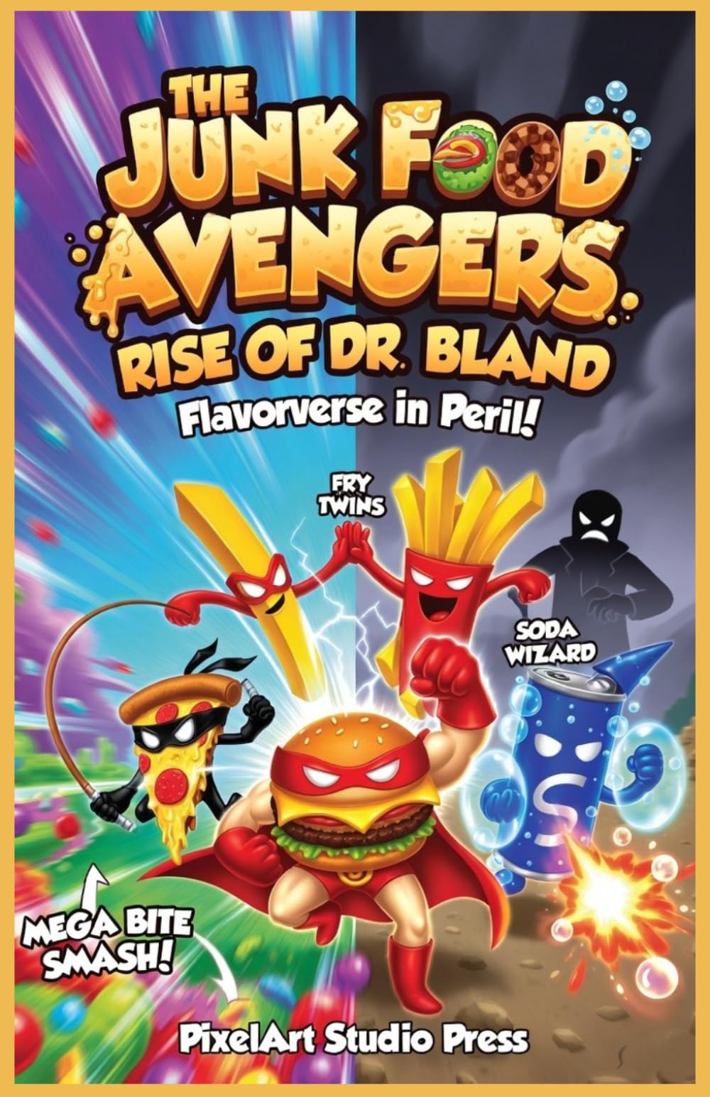 The Junk Food Avengers: The Healthy Invasion: A Deliciously Chaotic Food Adventure