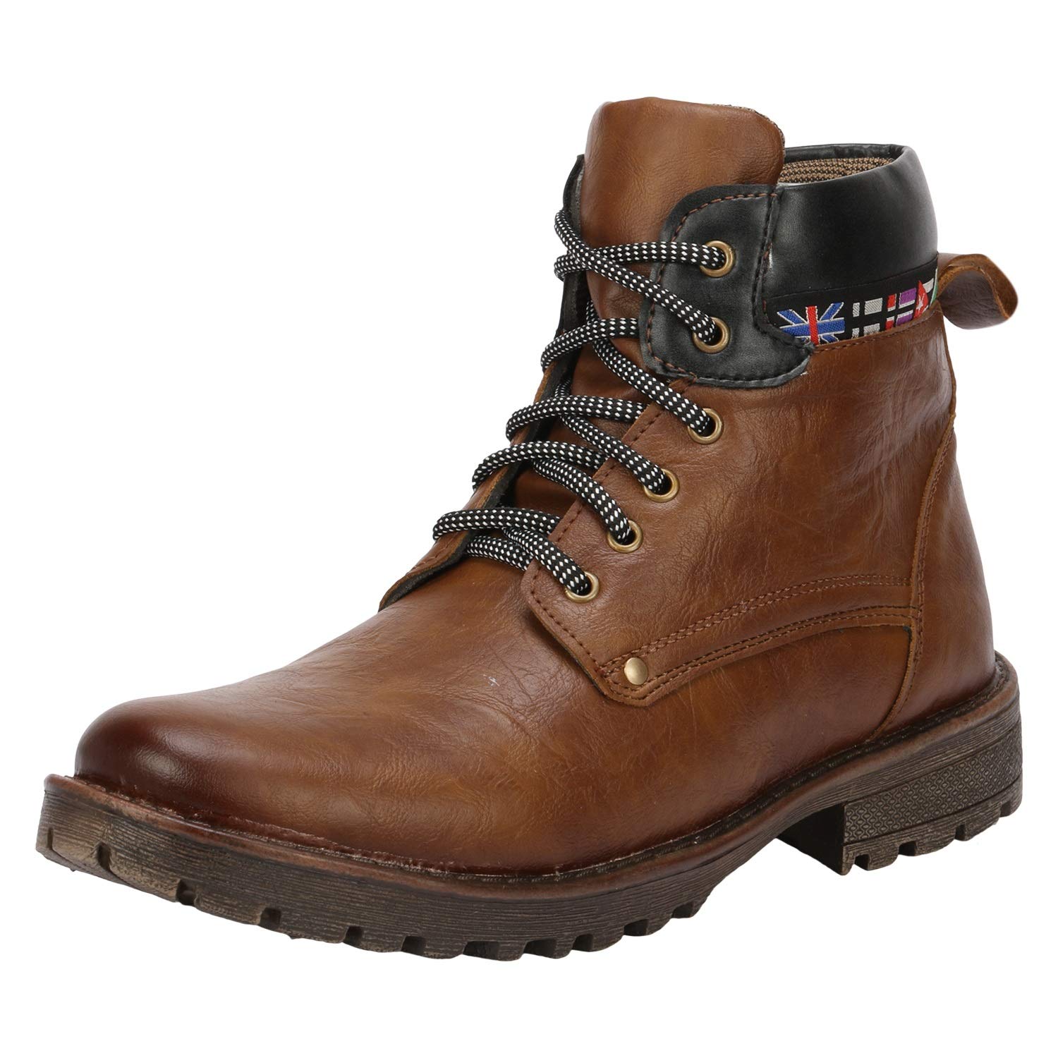 Kraasa Rex Boots for Men Brown UK 9 (B08563K9SD) Amazon Price History, Amazon Price Tracker