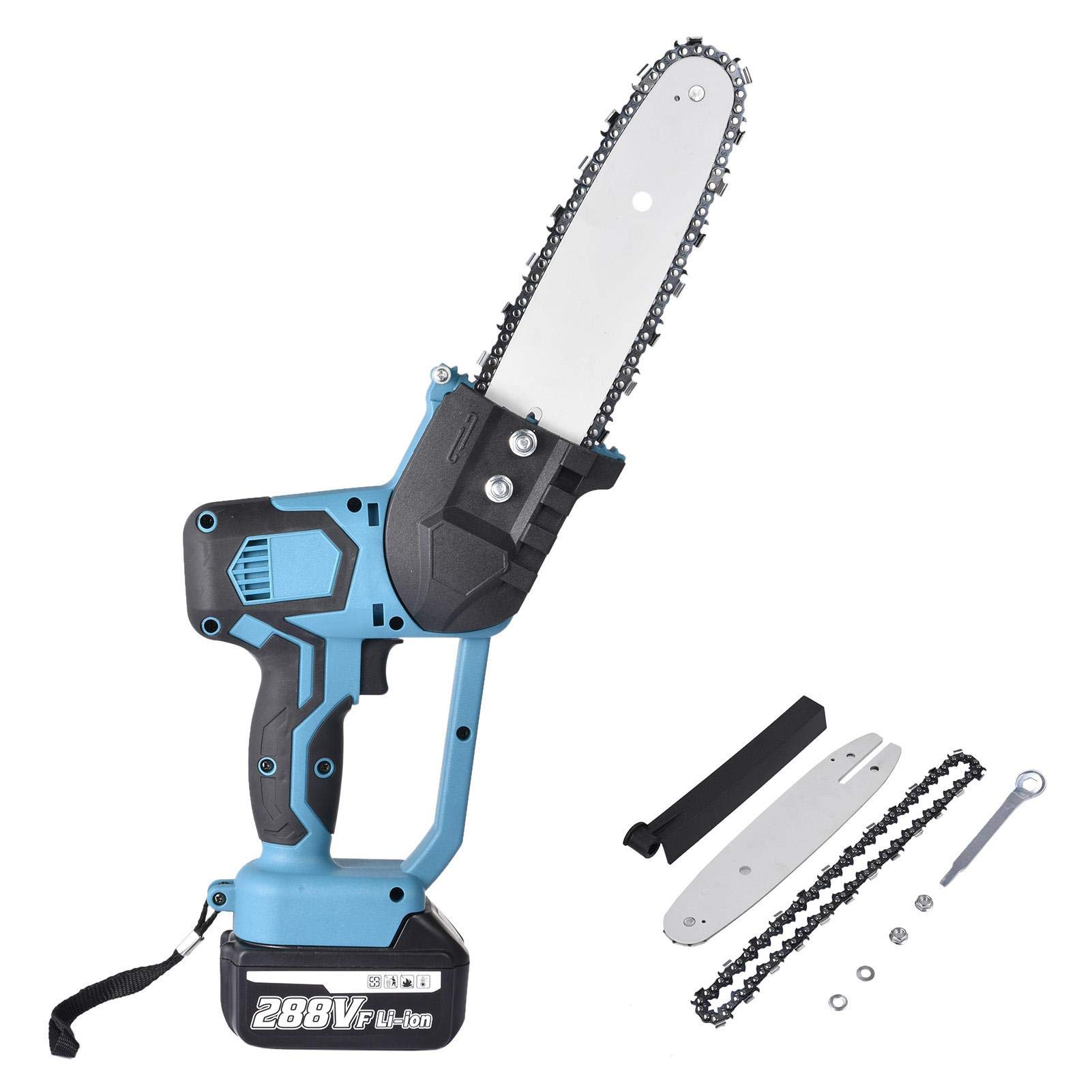 Buy 8inch Cordless Chainsaw with Lithium Battery&Quick Charger