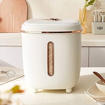 米びつ 10kg 米櫃 米入れ 密閉 食品貯蔵容器 ライスストッカー 防湿シ< 61G14KeJHwL._UF350,350_QL80_.jpg