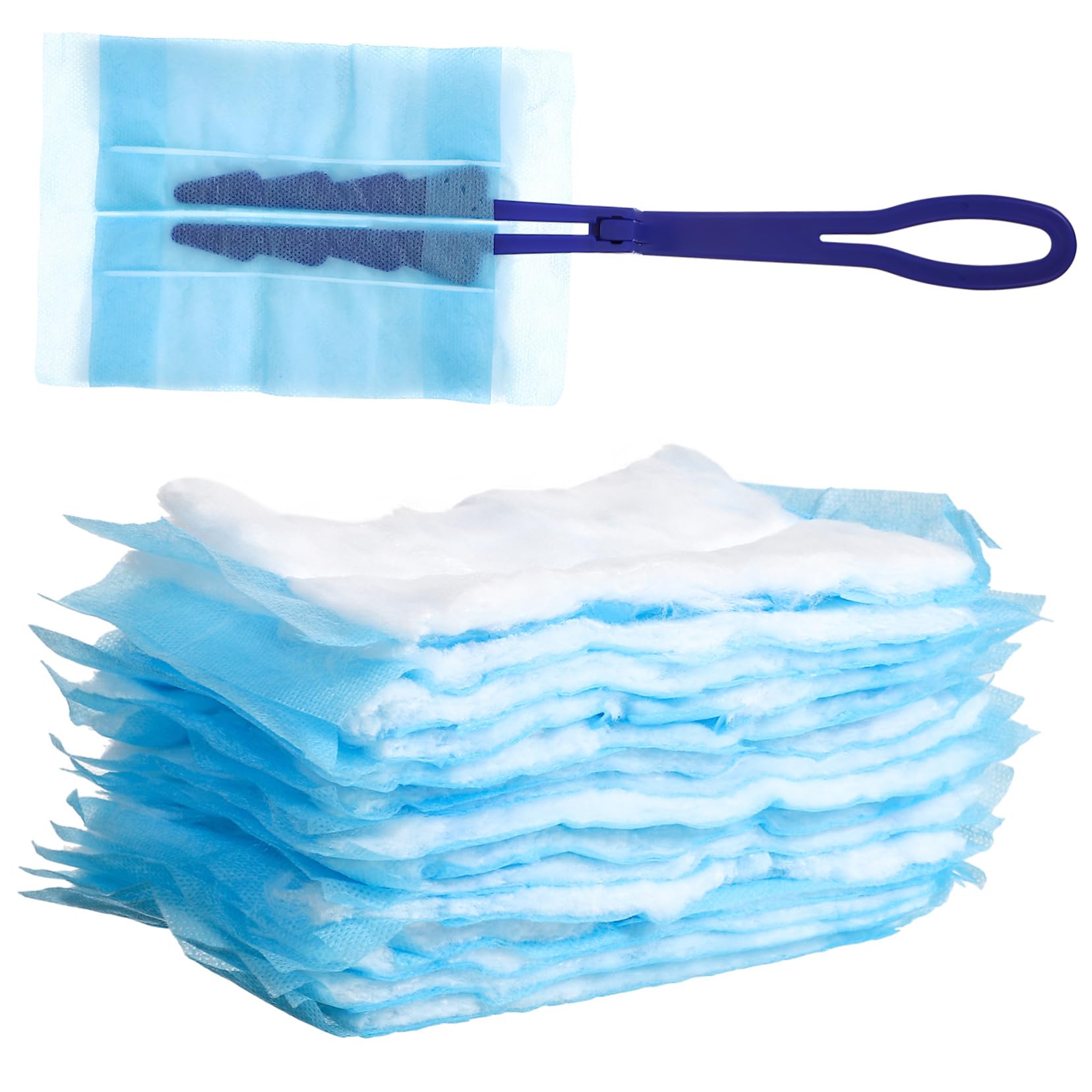 Gatuida 4sets Duster Elettrico Con Ricariche Panno Elettrostatico Per Pulizia Di Mobili Finestre e Auto Design Ergonomico e Manico Resistente Testine Sostituibili Facile Da Usare e