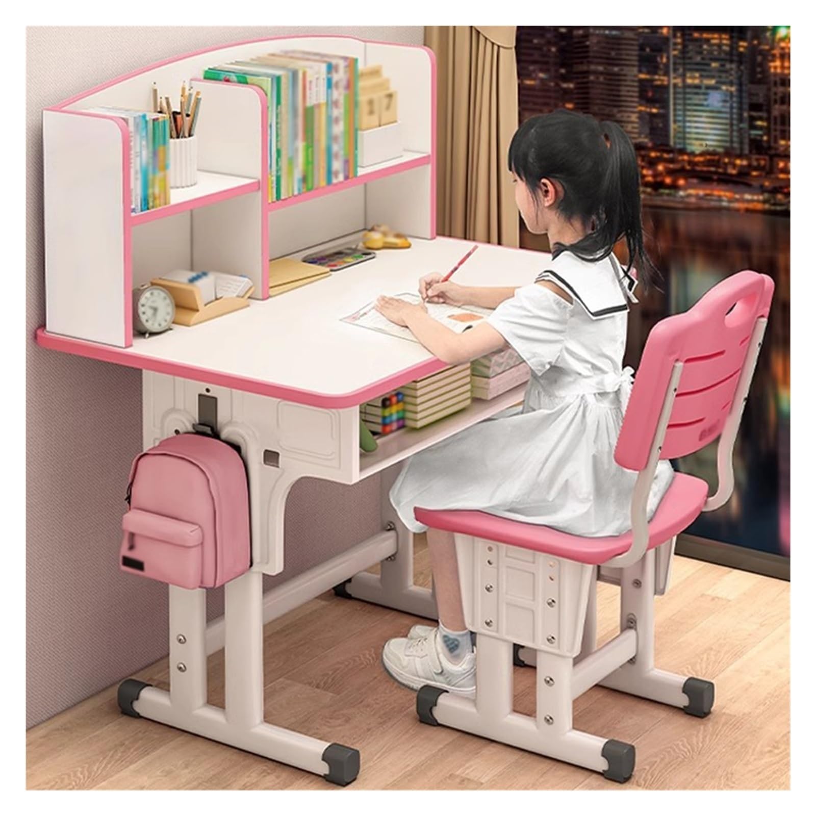 truongluugiulieuさま専用　学習机セット　2/2　椅子 Amazon.co.jp: 勉強机 学習机セット 多機能 子供用 デスク・椅子