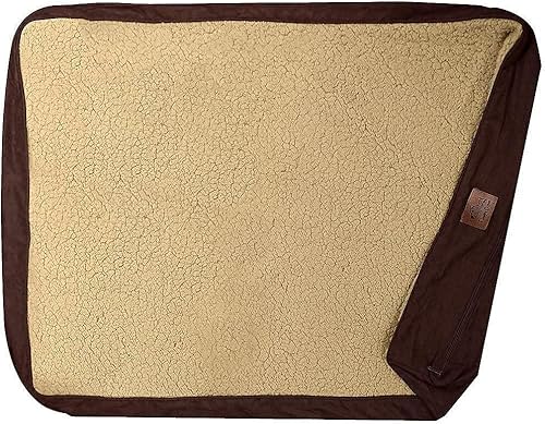 Floppy Dawg Funda de repuesto para cama de perro XL. Funda extraíble y lavable a máquina para colchón y camas de almohada rectangulares. 48 pulgadas