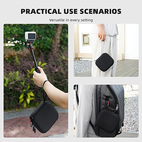 Miniatura 6 de BRDRC Funda de transporte para accesorios Insta 360 GO 3S  GO 3, bolsa de almacenamiento, funda protectora rígida para Insta360 GO 3S  GO3 Vlogging