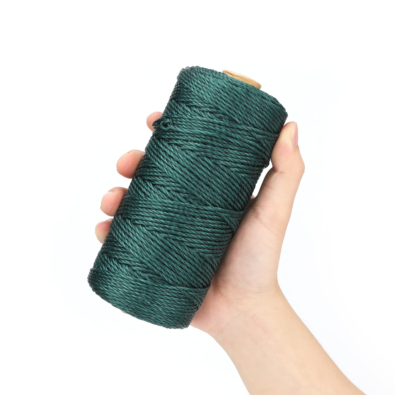 JijAcraft Corda In Nylon 2 Mm X 130 Mt | Filo Multiuso Nero Per Giardinaggio E Fai Da Te