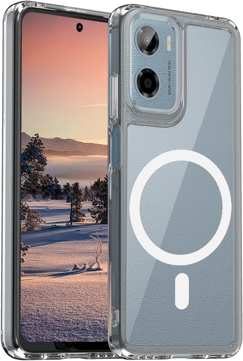 Amazon.co.jp: For Motorola Moto G05 用 ケース 純透明のデザイン 耐