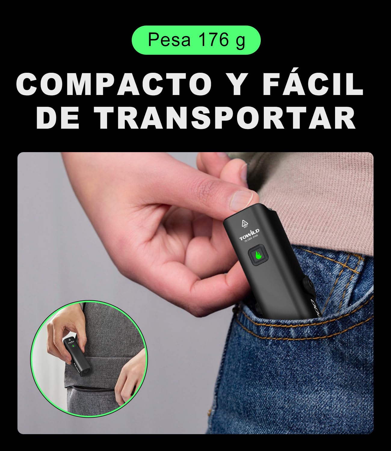 towild Luz De Bicicleta 1200 Lúmenes Linterna Frontal De Bicicleta Recargable por USB De 5000 mAh, IPX6 Impermeable Linterna de para Ciclismo Carretera Montaña MTB
