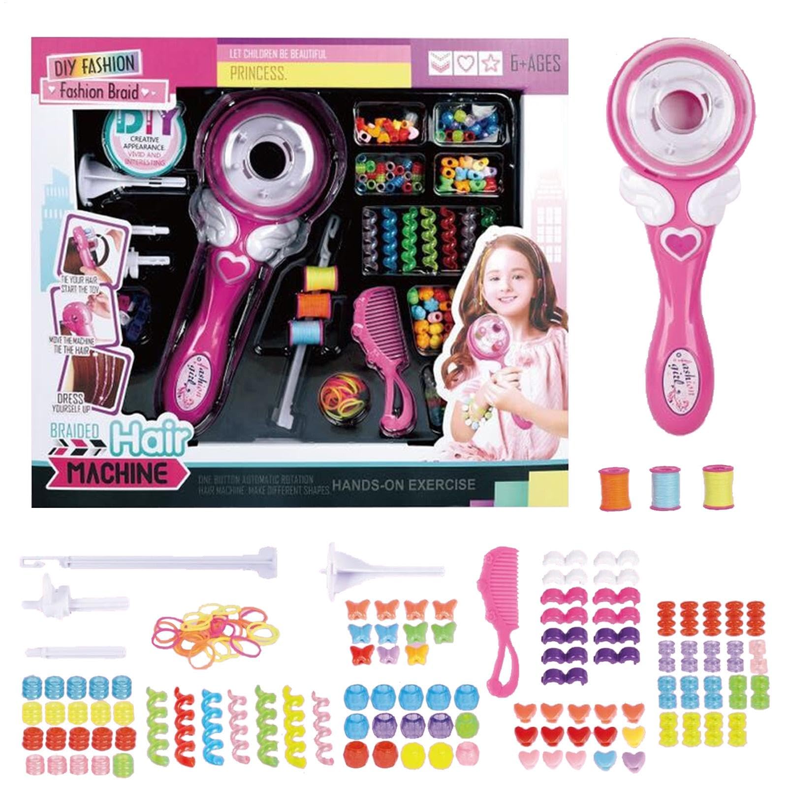 Machine à tresser électrique - Machine à tresser les cheveux, Kit d'outils de coiffage pour la décoration de cheveux | Machine de torsion facile, kit de multifonctionnels pour salon d